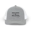 Miss Bites & Get Stuck Embroidered Trucker Cap