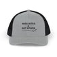 Miss Bites & Get Stuck Embroidered Trucker Cap