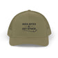 Miss Bites & Get Stuck Embroidered Trucker Cap